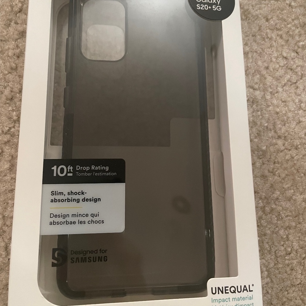 BODY GUARDZ BLACK/SMOKEY CASE FOR SAMSUNG S20